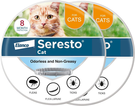 Seresto Cat Flea & Tick Collar — 8 Months Protection