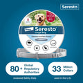 Seresto Flea & Tick Collar For Dogs Over 18 lbs., Treatment & Prevention, Vet-Recommend, 8 Month